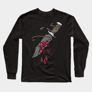 Knife and rose Long Sleeve T-Shirt